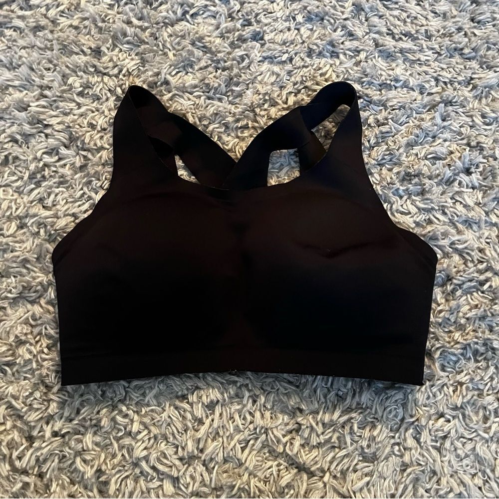 lululemon black high impact sport bra 34e or 34dd